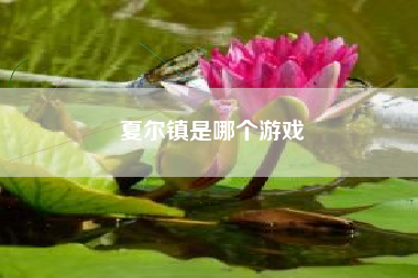 夏尔镇是哪个游戏