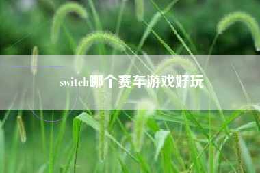 switch哪个赛车游戏好玩