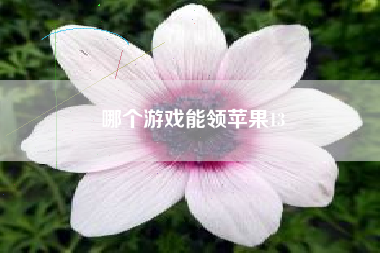 哪个游戏能领苹果13