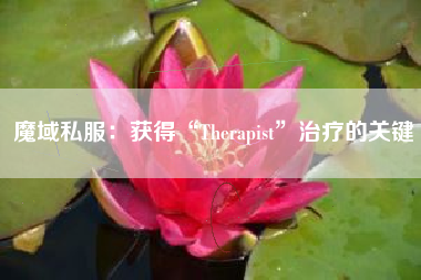 魔域私服：获得“Therapist”治疗的关键