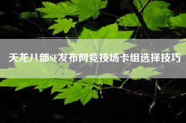 天龙八部SF发布网竞技场卡组选择技巧