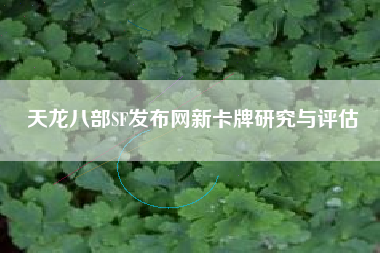 天龙八部SF发布网新卡牌研究与评估