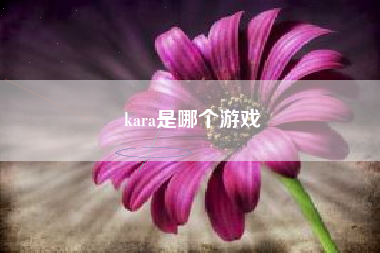 kara是哪个游戏