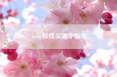 rwby游戏买哪个版本