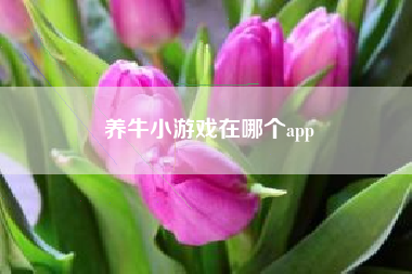 养牛小游戏在哪个app