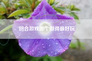 回合游戏哪个做得最好玩