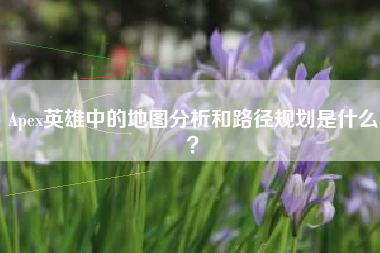 Apex英雄中的地图分析和路径规划是什么？