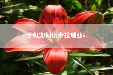 手机如何玩泰拉瑞亚ios