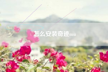 怎么安装奇迹mu