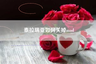 泰拉瑞亚如何关掉mod