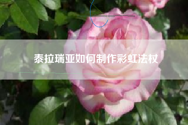 泰拉瑞亚如何制作彩虹法杖