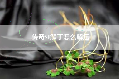 传奇SF解丁怎么解压